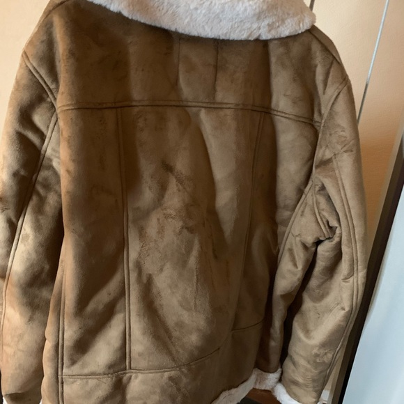 BOOHOOMAN, Vegan fur,  Luxurious men’s Motorcycle style jacket - Picture 5 of 5